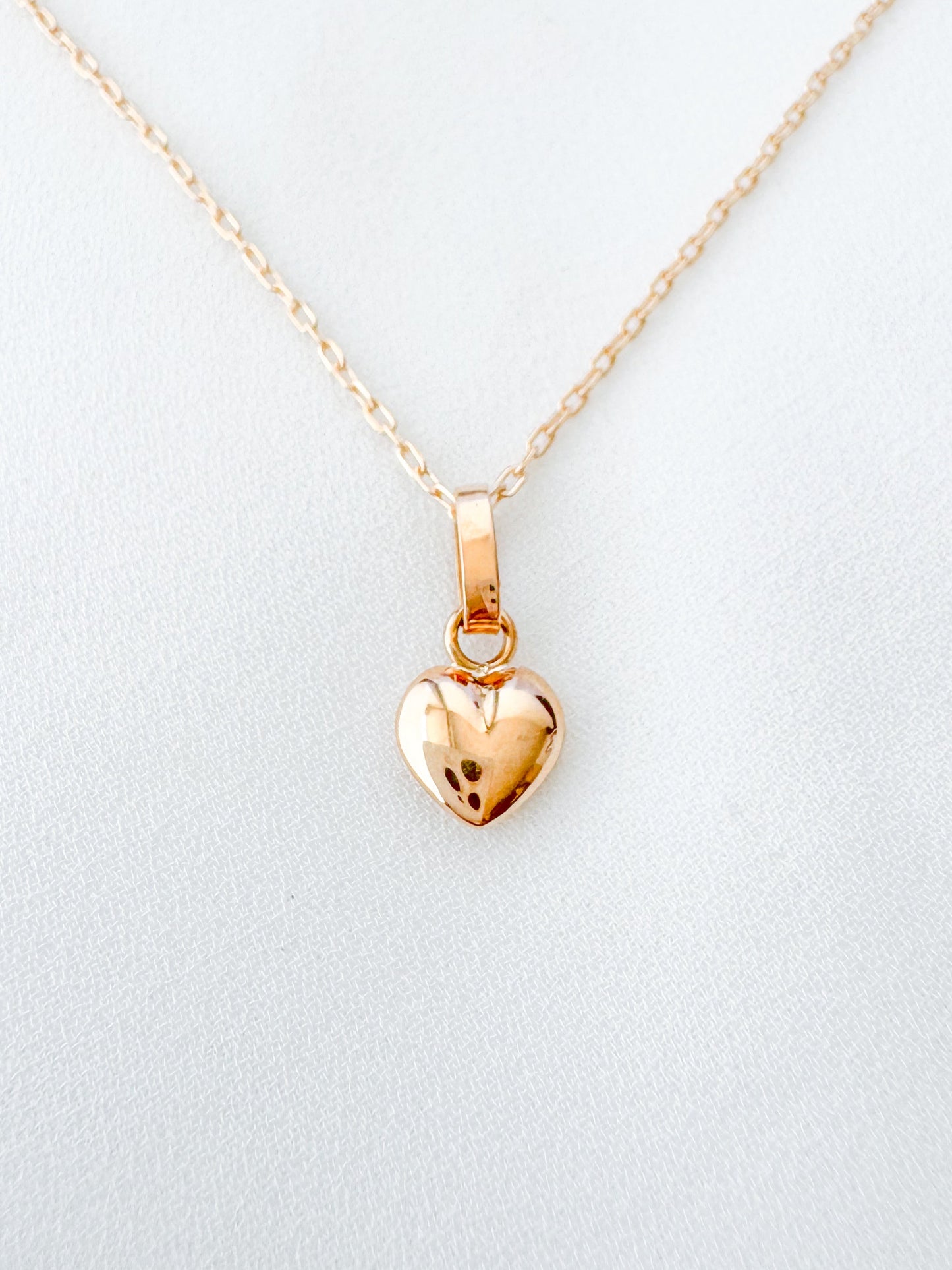 PUFFED HEART PENDANT N2