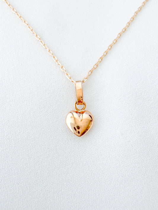 PUFFED HEART PENDANT N2