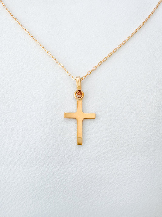 SMOOTH CROSS PENDANT N2